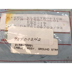 สายเคเบิลประกอบชุดสายดิน AMAT 0150-70001 K Tec - อุปกรณ์และอะไหล่เซมิคอนดักเตอร์ระดับโลกที่เชื่อถือได้ - Product Image 3