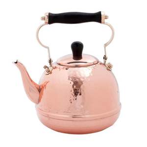 Bouilloire à thé décorative en cuivre, théière vintage en cuivre pour faire bouillir de l'eau, du thé ou du café, pour cuisinière, ustensile de cuisine de luxe, décoration intérieure - Product Image 3