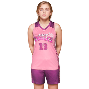 Camiseta de Baloncesto para Mujer, de Alta Calidad, Malla Transpirable, Talla Grande, Uniforme de Baloncesto Personalizado, sin Mangas, Deportivo - Product Image 4