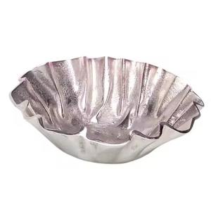 Cuenco de Metal Dorado Pulido para Dátiles, Recipiente Duradero para Frutos Secos, para el Hogar, Ramadán, Iftar, Fiestas y Uso en la Mesa - Product Image 4