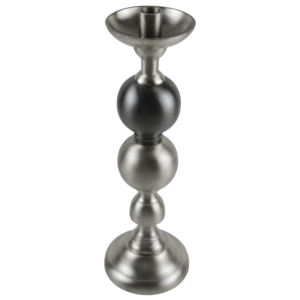 Porte-bougie en spirale avec finition polie en aluminium coulé brut, idéal pour la décoration de la maison et la table, chandelier en métal - Product Image 3