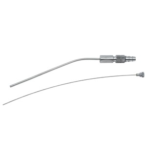 1 Unidad de Tubo de Succión Quirúrgico AS-786 de Acero Inoxidable para Implantes Dentales, Ajustable, Certificado CE, Clase I, para Cirugía Médica - Product Image 1