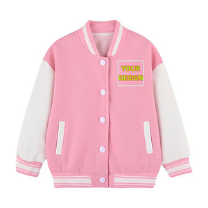 Chaqueta Varsity de Lana Más Vendida con Cuello Alto |   Chaqueta Letterman con Logotipo Bordado Personalizado para Invierno, Venta al Por Mayor OEM - Product Image 3