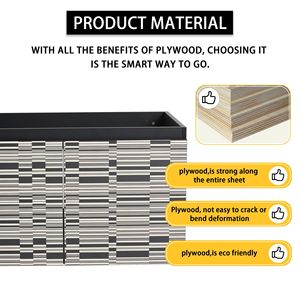 Mobiletti da Bagno da 30 Pollici con Pannello Porta Resistente per Spazi Ristretti - Product Image 2