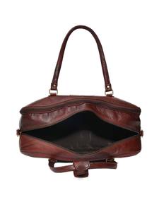 Hot Sale <b>Large</b>-capacity Unisex Genuine Full Grain Leather Waterproof Eco-Friendly Adjustable Strap Luxury Travel <b>Duffel</b> <b>Bag</b> OEM - Product Image 3