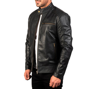 <b>Jacket</b> <b>for</b> <b>Men</b> Spring and Autumn New Business Handsome Leather <b>Jacket</b> Motorcycle Leather <b>jacket</b> <b>for</b> <b>men</b> - Product Image 2