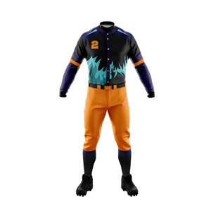 Uniformes de baseball personnalisables en Spandex/Coton, légers, de bonne qualité, très vendus, taille adulte, tendance, antibactériens - Product Image 3