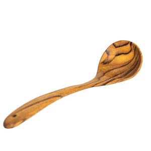 Nouveauté Cuillère de cuisine fendue en bois d'acacia de qualité supérieure, ustensile de cuisine durable pour remuer les aliments, dernier outil de cuisine - Product Image 2