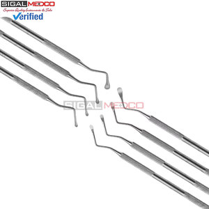 5 Lucas <b>Bone</b> Curette Set #84 #85 #86 #87 #88 Double Ended Dental <b>Surgical</b> Medic <b>Instruments</b> German Stainless Steel Bulk Supplier - Product Image 2