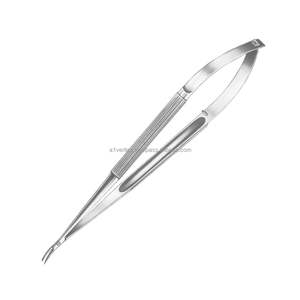 Porte-aiguilles micro-aiguilles manuels incurvés A-1 VERITAS de 18,5 cm, personnalisés OEM, réutilisables, instruments chirurgicaux pour sutures - Product Image 4