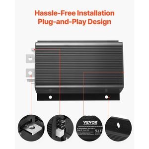 Centralina Motore DC 36V di Ricambio per Golf Cart Club Car, Protezione IP65, Controllo Velocità a Frequenza Variabile - Product Image 6