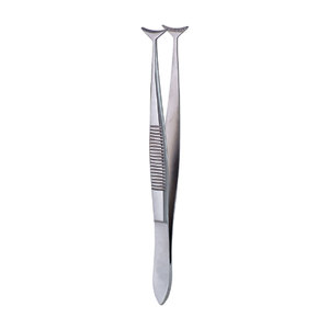 Pinzas de Fijación Oftálmicas Verdes, Instrumento Quirúrgico de Precisión de Acero Inoxidable para Procedimientos de Retina, Córnea y Cataratas, Duraderas - Product Image 1