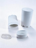 En stock – Nouveaux contenants ovales portables et durables en PP de 15g et 75g pour déodorants en stick – Emballage cosmétique fantaisie