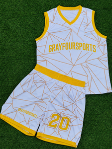 Pantalones Cortos de Baloncesto Personalizados con Impresión por Transferencia de Calor, Uniforme de Equipo de Baloncesto Personalizado, 100% Poliéster Transpirable - Product Image 2