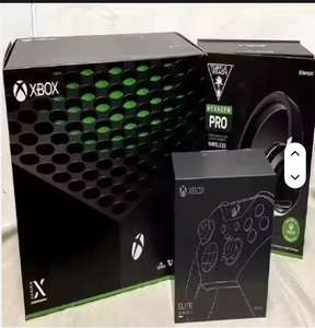 ชุดไมโครซอฟต์ Xbox Series X 1TB คอนโซลแบบแมนนวลที่เป็นมิตรกับสิ่งแวดล้อมพร้อมชุดหูฟังและตัวควบคุมชั้นยอด - Product Image 1