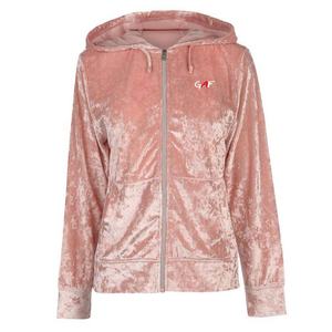 2024 à la mode sur mesure nouveau survêtement en velours pour dames dernière conception jogging deux pièces ensemble de fermeture éclair pour les femmes - Product Image 2