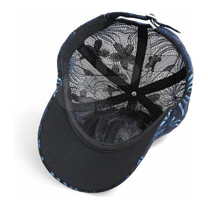 Casquette de baseball en dentelle pour femmes, mode décontractée, réglable, pour l'été, les voyages en plein air, le streetwear et le style quotidien - Product Image 3
