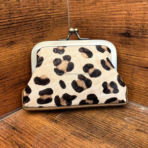 Monedero de piel de vaca de diseñador Popular multifuncional para mujer, monedero occidental con estampado de animales a la moda con cierre de Metal - Product Image 2
