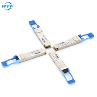 Modul Transceiver Optik 100G, SR LR ER QSFP28 1310nm 10KM 40KM 80KM 100G QSFP