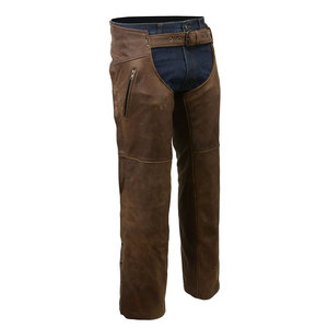 Pantalones de cuero para hombre, cómodos y de secado rápido, hechos con material de cuero a precio económico, con el mejor diseño. - Product Image 3