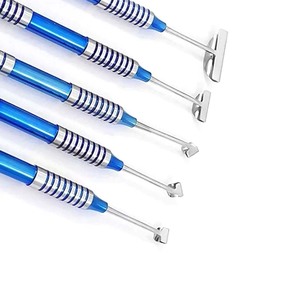 Kit de Cepillado Suave, Instrumentos Dentales Manuales, Juego de 5 Instrumentos Quirúrgicos Linguales Reutilizables para Implantes Dentales, NUEVOS - Product Image 4