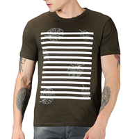 T-shirts pour hommes, tee-shirt d'été à manches courtes, design de haute qualité, 100% coton, coupe classique, t-shirt imprimé pour hommes