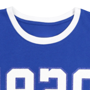 Zeta Phi Beta 1920 Long Sleeve T Shirt Royal <b>Blue</b> Womens Greek Letter Tee ZPB Chenille Script Sorority Apparel Slim Fit Casual W - Product Image 5