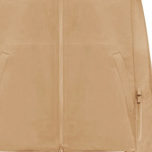 Chaqueta Ligera de Poliéster con Cuello Alto Minimalista Color Beige Tierra de Studio Nicholson, Estampada, Talla Grande, Estilo Casual Elegante para Uso Diario - Product Image 3