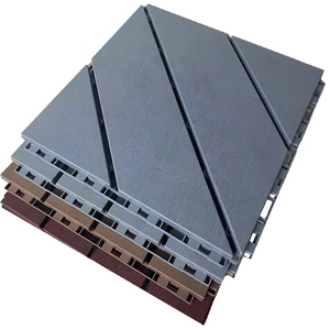 กระเบื้องพื้นพลาสติกแบบประกบกันได้ พลาสติก/หญ้าเทียม - Product Image 1