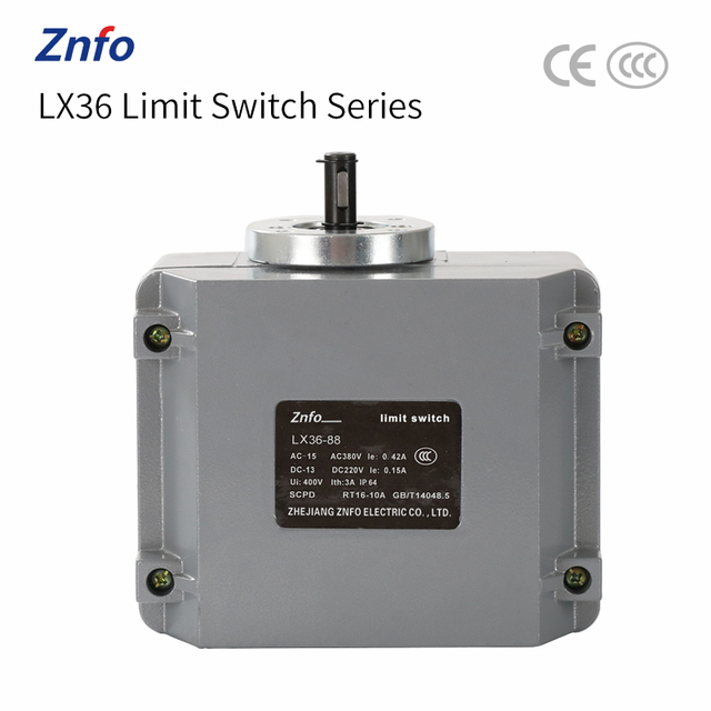 LX36-82 Rotary Limit Switch Travel Switch Crane Rotary Limit Switch Crane Cam Limit Switch IP54 Rotary Switch
