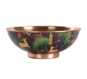 Elegante Tazón de Sopa de Acero Inoxidable, Plato Hondo de Metal para Servir, Utensilios de Cocina, Decoración de Mesa - Product Image 2