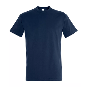 Camiseta de manga corta informal azul claro de algodón 100%, camiseta de talla grande para hombre, proveedor de camisetas con diseño de impresión personalizado para niños, camisetas para hombre Bangladesh - Product Image 5