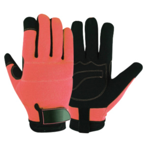 ถุงมือทำงานหนังสังเคราะห์ Amara แบบหนาพิเศษ ถุงมือเพื่อความปลอดภัยในการทำงานที่เสริมความแข็งแรง พร้อมป้องกันแรงกระแทกที่มือและแขน - Product Image 6