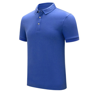 Polo de Manga Corta para Hombre, Color Azul Marino Sólido, con Botones, Tejido de Punto, Estilo Casual - Product Image 6