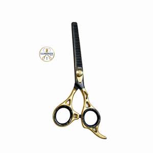 Ensemble de ciseaux de coiffure professionnels pour barbier, ciseaux de coupe et ciseaux à effiler - Product Image 1