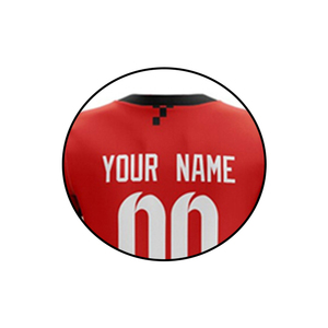 Ensemble de maillots de football personnalisés en polyester respirant pour hommes, avec logo et couleur personnalisés - Product Image 5