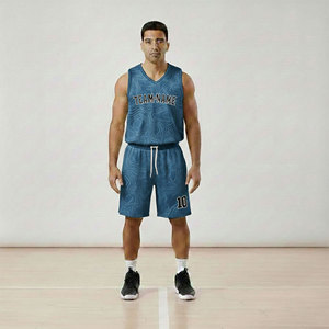 Custom Design Breathable Quick Dry Reversible Unisex Basketball Jerseys Uniform Set 100% Polyester <b>Applique</b> - Product Image 1