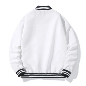 Nouvelle arrivée : veste varsity pour homme à manches longues avec impression personnalisée, vente en gros, veste varsity confortable pour homme, vente en gros - Product Image 3