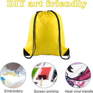 Drawstring Bags Premium Utility Drawstring Bags With Adjustable Closure <b>For</b> Sports And Travel Needs - Product Image 4