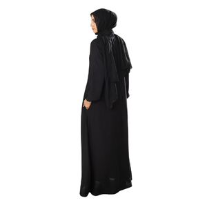 Abaya Maxi de Color Sólido, Diseño Único, Alto Rendimiento, Precio Razonable, para Mujeres Adultas, Calidad Superior, Sin Costuras - Product Image 5