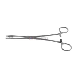 Forceps chirurgical droit Ulrich Premium 18 cm en acier inoxydable, instruments médicaux manuels de haute qualité pour le pansement des polypes - Product Image 1