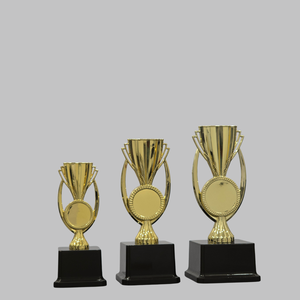 Durable and Lightweight Plastic Trophy for Sports and Academic Events - Product Image 2