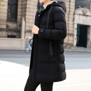Bangladesh China Factory Price Custom Logo Embroidery cotton-<b>padded</b> coat thickened casual warm cotton-<b>padded</b> <b>hooded</b> <b>jacket</b> - Product Image 3