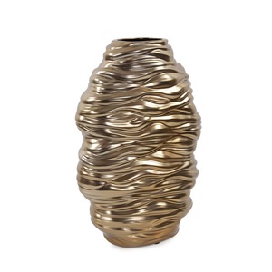 Jarrón Moderno de Metal para Decoración del Hogar, Elegante Florero para Sala de Estar, Oficina y Interiores de Hotel - Product Image 3
