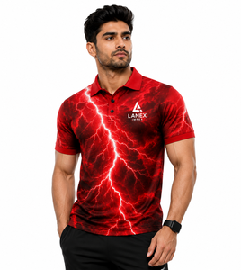Polo Eléctrico Personalizado OEM para Hombre, Polo de Golf Sublimado de Alto Rendimiento, Ropa Deportiva Transpirable de Secado Rápido, Jersey de Equipo - Product Image 1