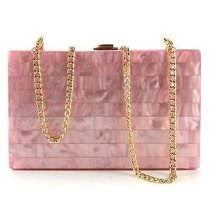 Pochette de soirée en résine faite à la main pour femmes, accessoire en cristal tendance pour les mariages - Product Image 6