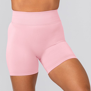 Women Seamless High Waist Super Soft Yoga Shorts <b>Tummy</b> <b>Control</b> Fitness Gym Workout Shorts - Product Image 6