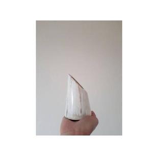 แจกันดอกไม้ทำจากเขาควายโบราณ ชุดของตกแต่งบ้านจากเขาควายธรรมชาติ มีสองขนาด สำหรับตกแต่งงานแต่งงานและตกแต่งโต๊ะ - Product Image 6