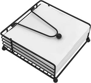 Support à serviettes en fer moderne OSCO INTERNATIONAL pour table à manger |   Organisateur de papier essuie-tout robuste pour cuisine et restaurant - Product Image 5