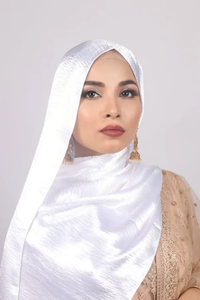 Premium Square Scarf Solid Color Breathable Long Satin Plain Hijab <b>Head</b> <b>Wrap</b> Spring Summer OEM ODM Textile Manufacturer - Product Image 5